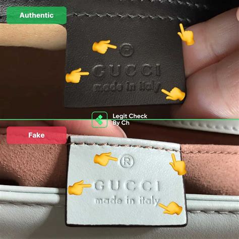 fake gucci bag vs real|gucci made in italy bag.